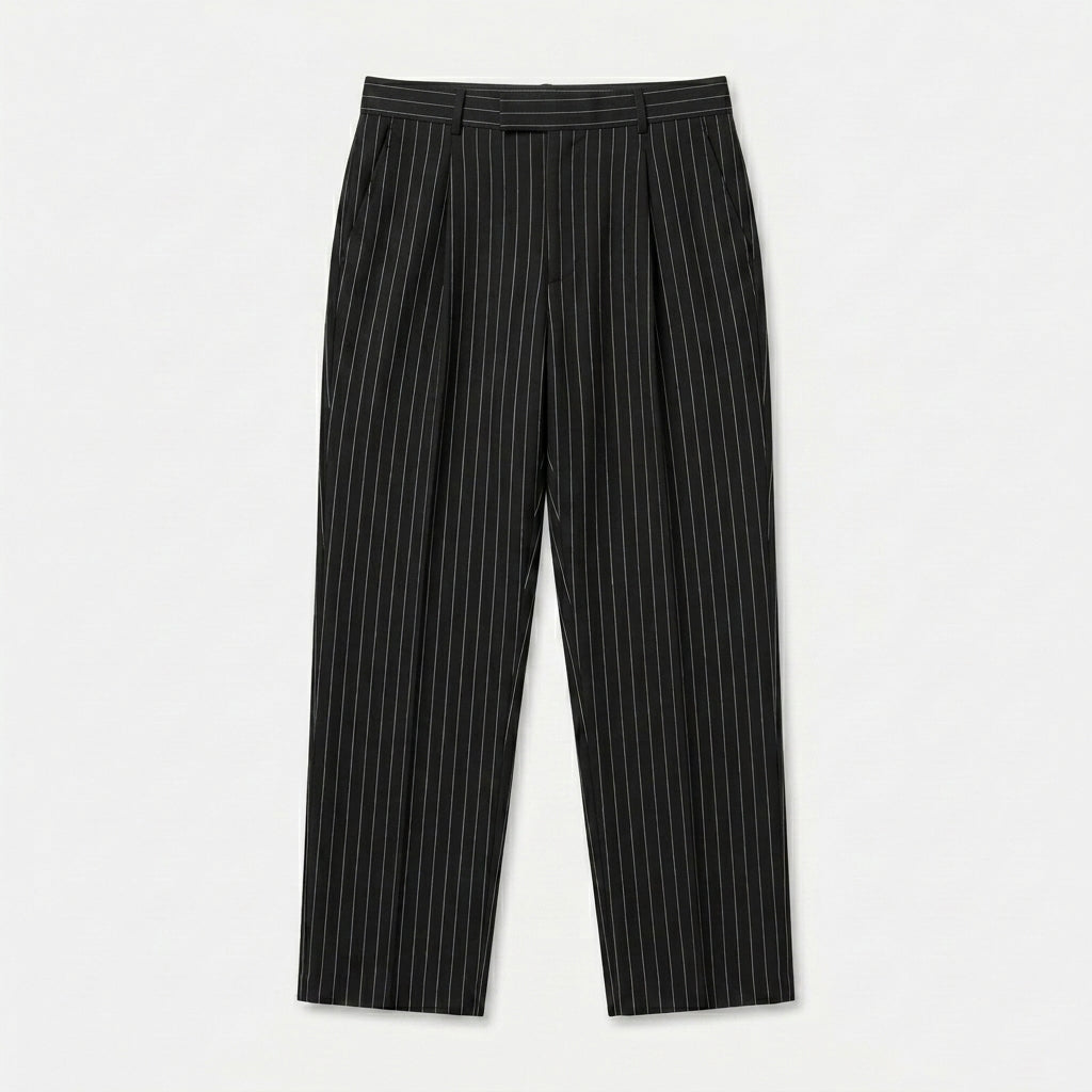 Classic Pinstriped Pants