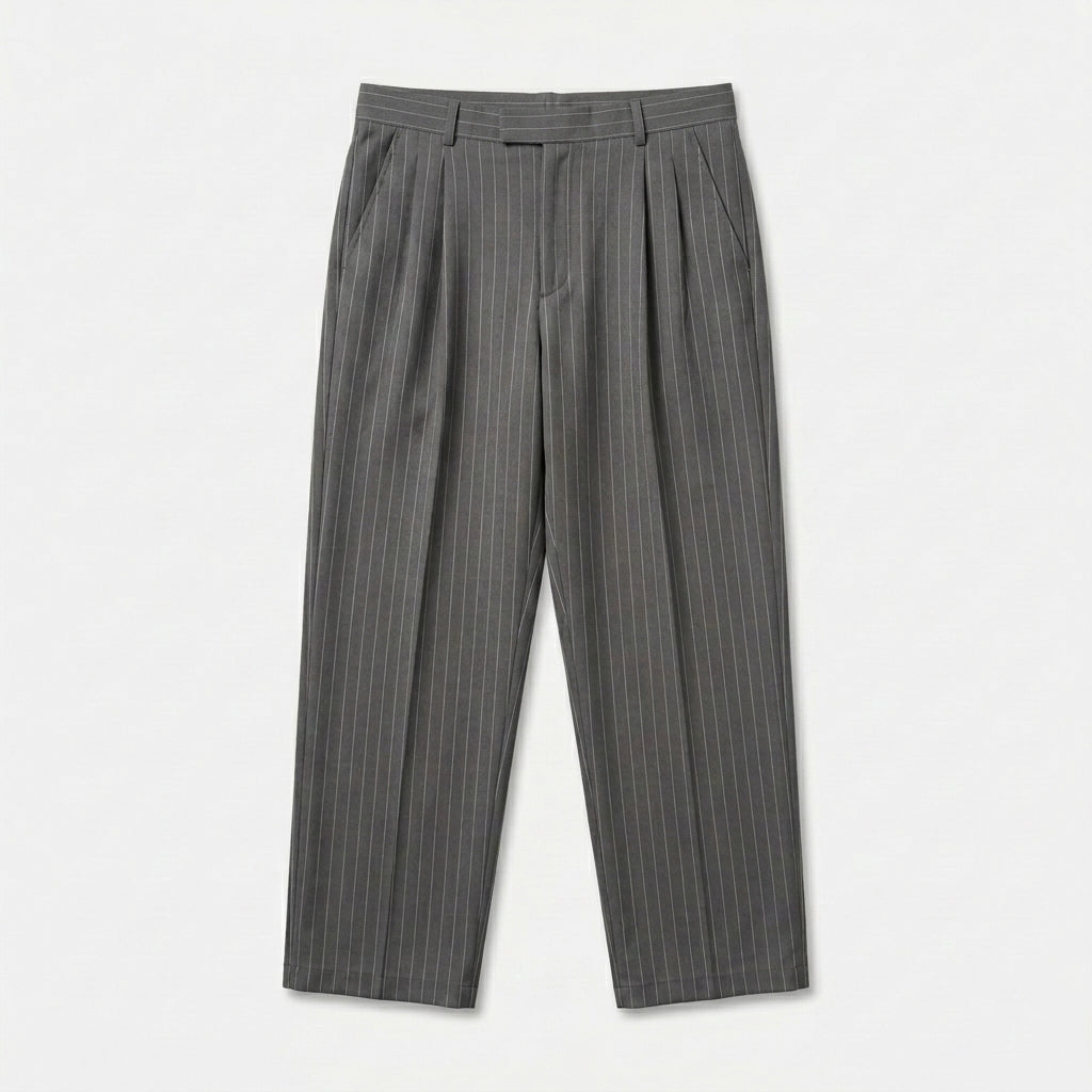 Classic Pinstriped Pants